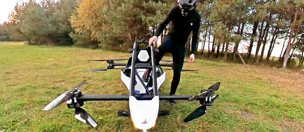 How to Safely Operate a Manned Drones