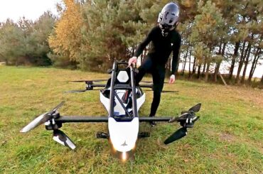 How to Safely Operate a Manned Drones